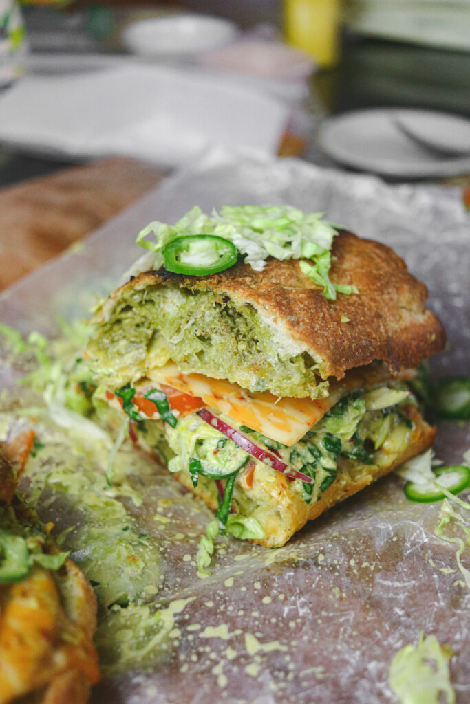Veggie Grinder Sandwich Recipe - I Heart Vegetables