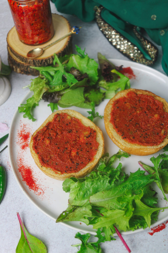 Pav Bhaji Burger