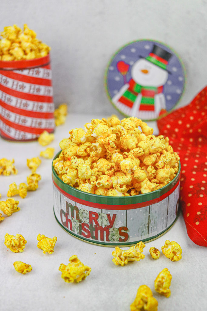 Holiday Masala Popcorn