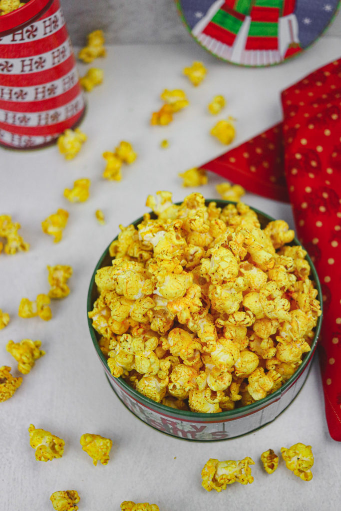 Holiday Masala Popcorn