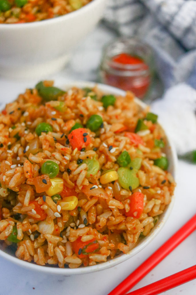 Fried Brown Rice